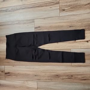 Zella 'Cece', High-Waisted, Distressed Black Legging, XS